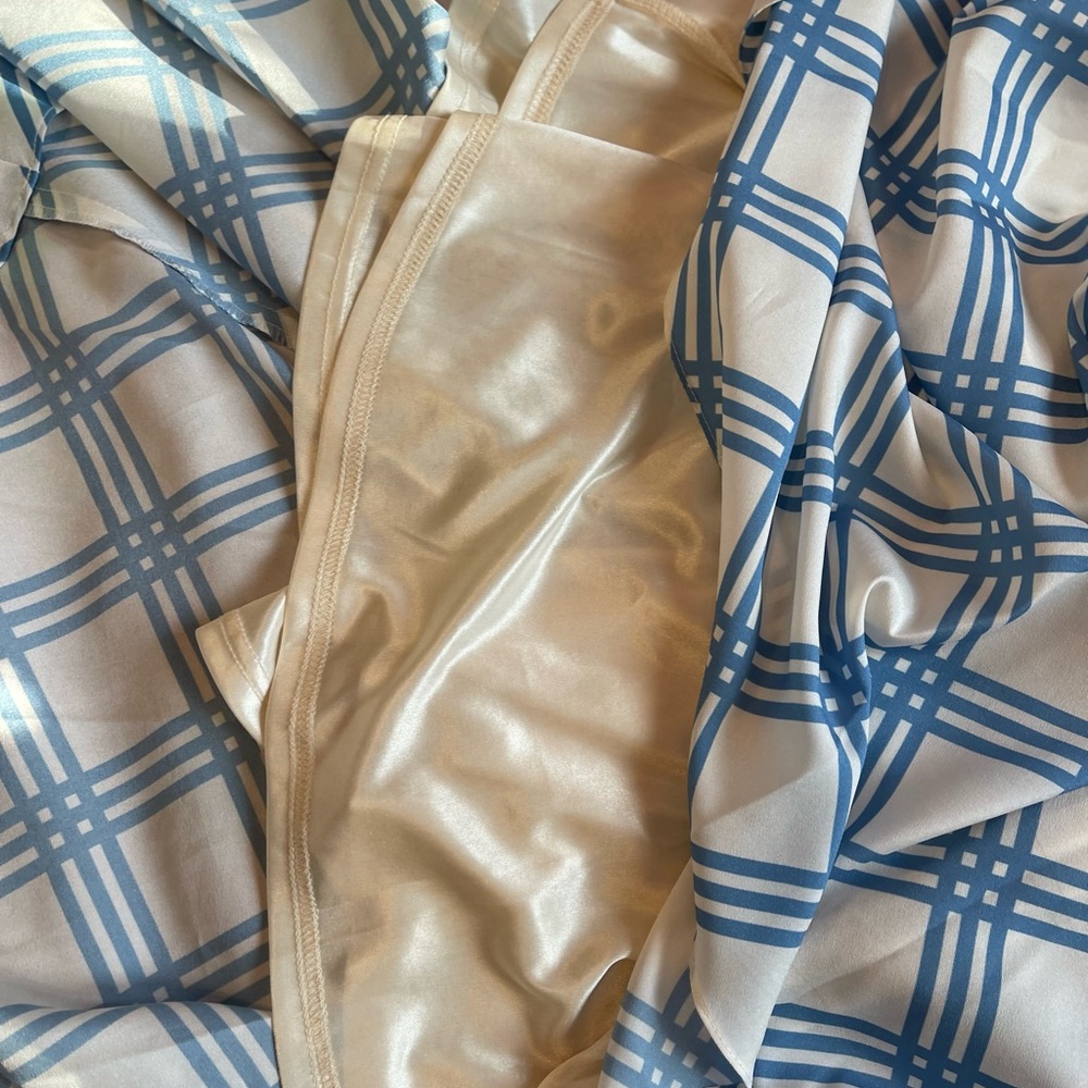 Modcloth Yellow and Blue Plaid Dress - Picture 8 of 11